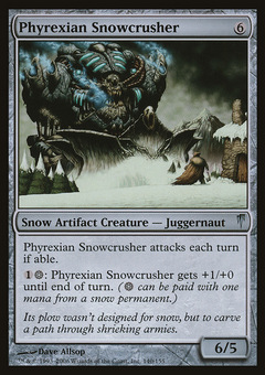 Phyrexian Snowcrusher